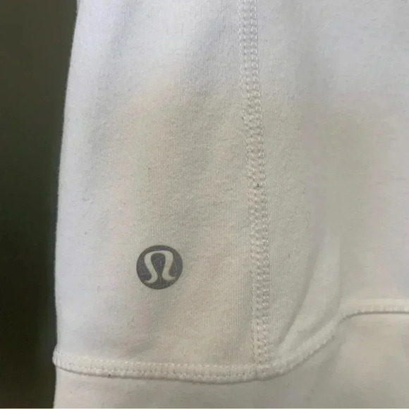 Lululemon white  scuba hoodie 4 - Picture 6 of 7